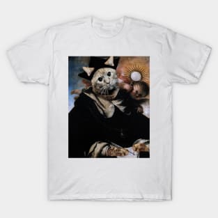 Medieval Saint Ginger Cat T-Shirt